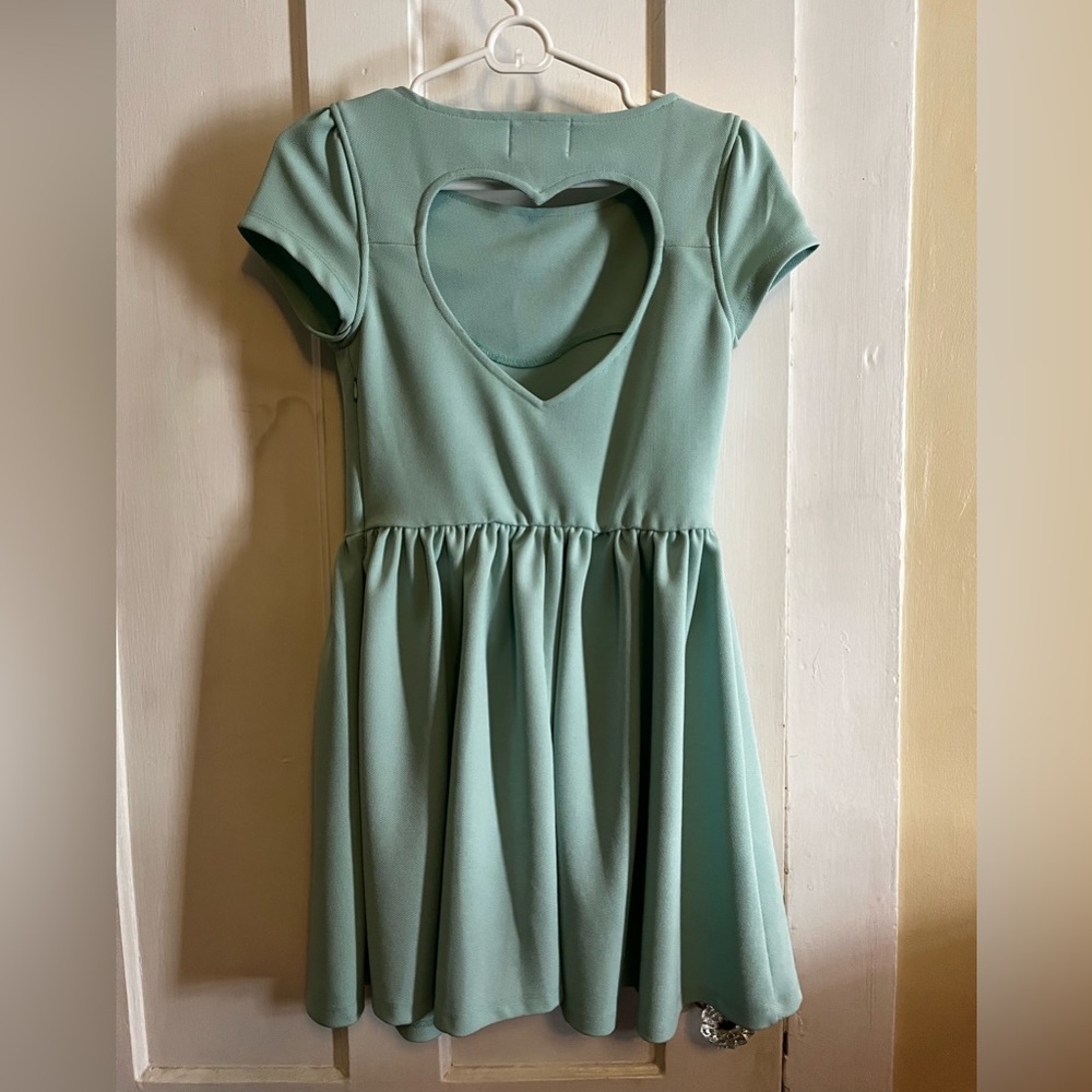 Mint saboskirt dress